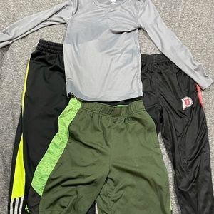 🐥3/$15 BUNDLE Boys Miss. Athletic Joggers, shirt, & Short